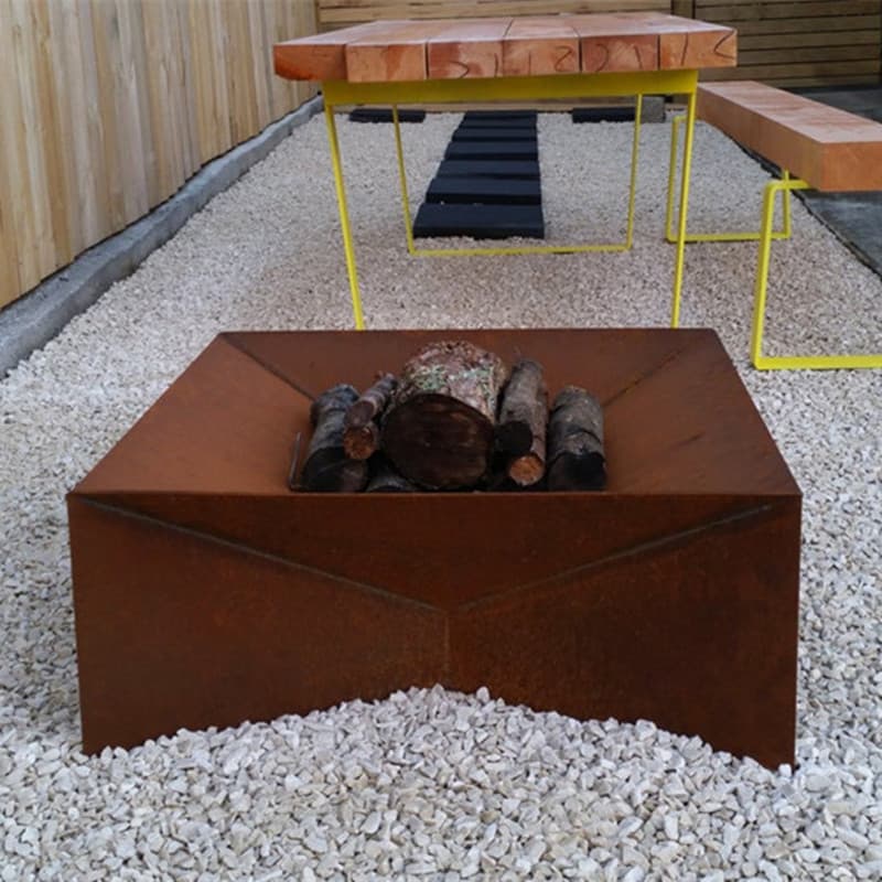 Minimalism Gas Outdoor Fire Pit Maker